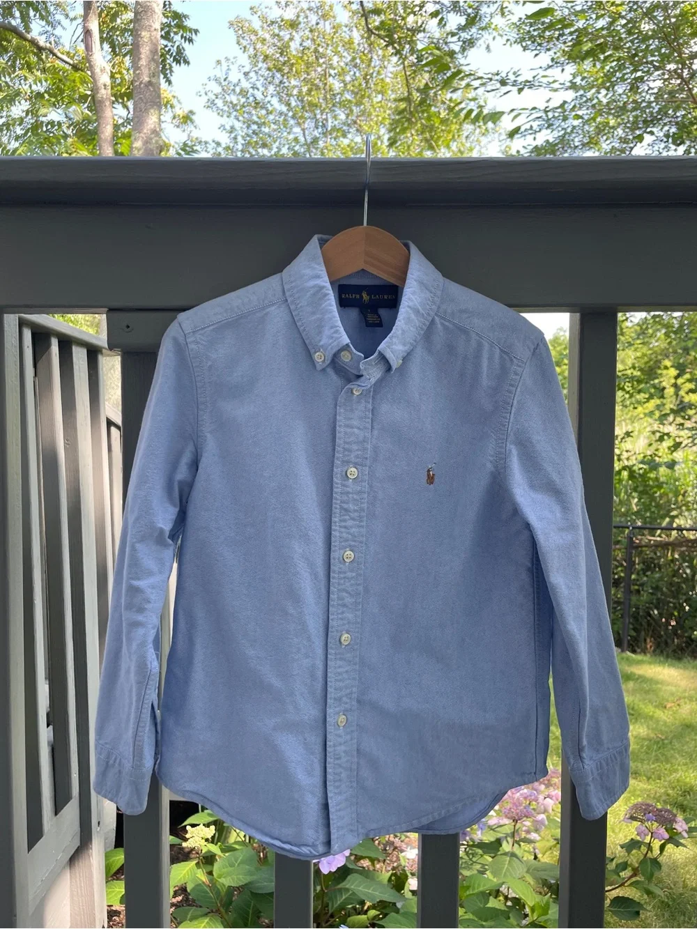 Ralph Lauren Button-Down Shirt, blue